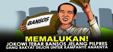 Kontroversi dan Spekulasi Langkah Jokowi Terkait dengan Pembagian Bansos dan Rencana Penempatan Gibran Sebagai Cawapres Prabowo