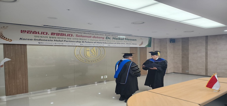 Gelar Profesor Kehormatan Haikal Hasan Jadi Simbol Kebangkitan Halal Indonesia