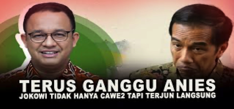 Politik Kotor Jokowi dalam Cawe-Cawe Pemilu 2024