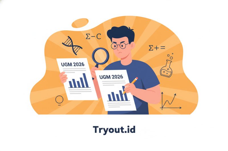 Efektivitas Tryout Digital dalam Membantu Siswa Lolos Ujian Masuk UGM Tahun 2026