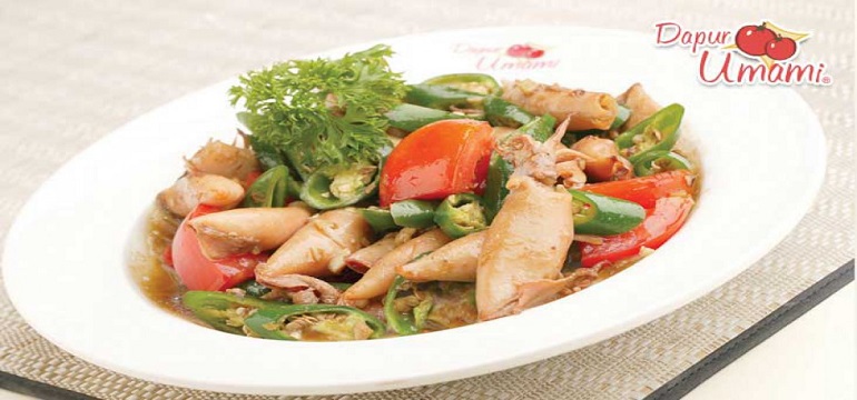 Inilah Resep Cumi Asin Cabe  Ijo Anti Ribet