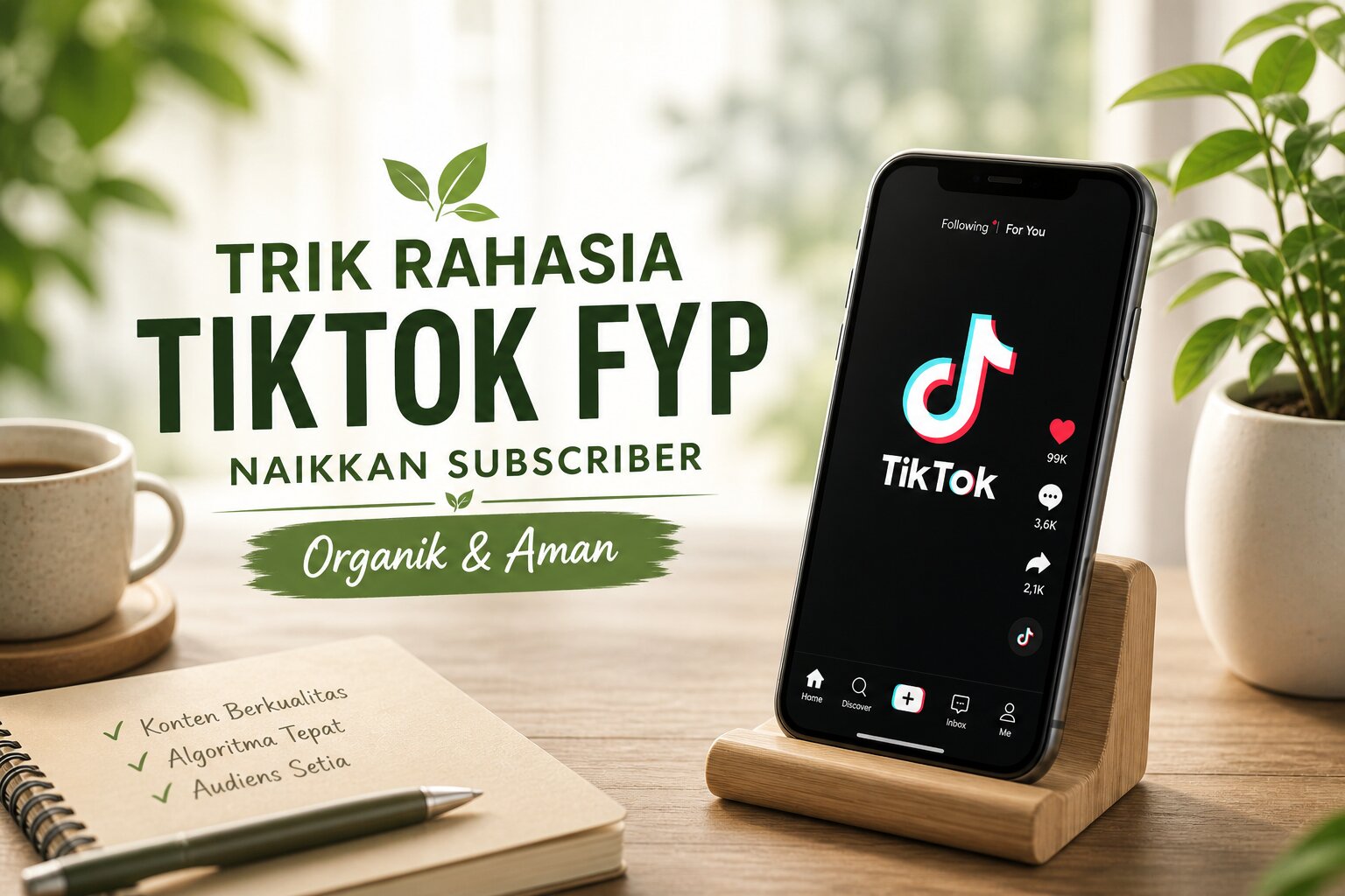 Kesimpulan Strategis TikTok 2026: Sistem Pertumbuhan Organik untuk FYP Konsisten dan Subscriber Berkelanjutan